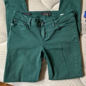 Lucky Brand Jeans Lolita Skinny Green Blue | 28